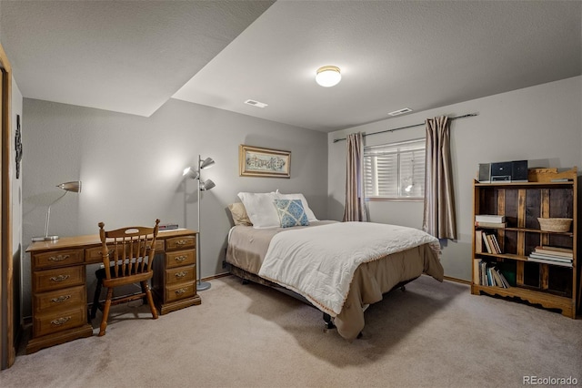 6285 Moccasin Pass Ct, Colorado Springs, CO 80919 - bedroom featuring light colored carpet and an office area