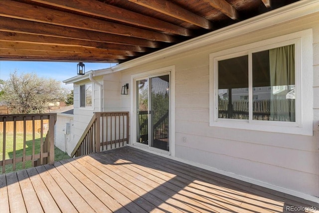 1488 S Andes Way, Aurora, CO 80017 - wooden terrace featuring fence