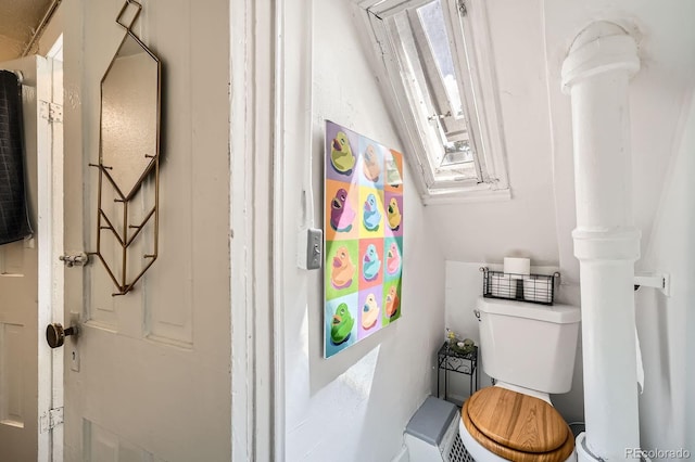 bathroom with toilet