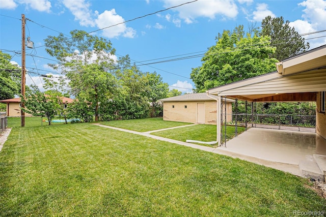 260 Flint Way, Broomfield, CO 80020 - view of yard featuring a patio