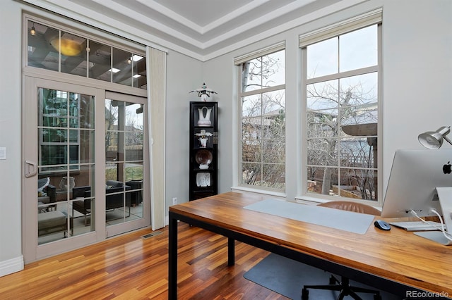 8044 E 24th Ave, Denver, CO 80238 - office space with wood finished floors