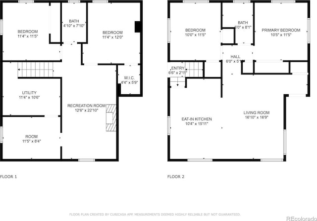 3541 Eudora St, Denver, CO 80207 - home floor plan