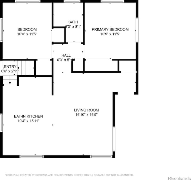 3541 Eudora St, Denver, CO 80207 - floor plan / room layout