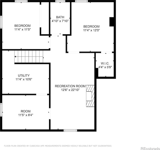 3541 Eudora St, Denver, CO 80207 - property floor plan