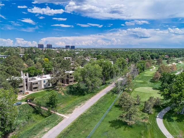 2525 S Dayton Way Unit 1510, Denver, CO 80231 - aerial overview of property's location with a golf course