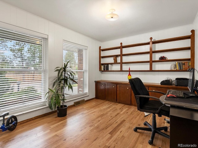 5845 W Portland Dr, Littleton, CO 80128 - office featuring light wood finished floors