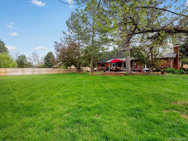 5845 W Portland Dr, Littleton, CO 80128 - view of yard