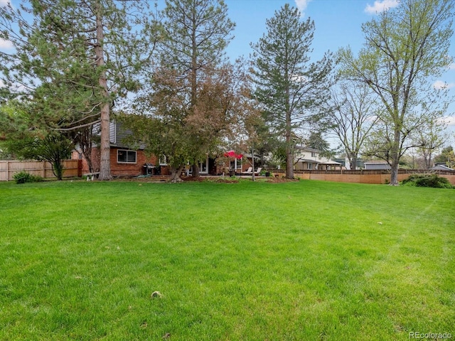5845 W Portland Dr, Littleton, CO 80128 - view of yard