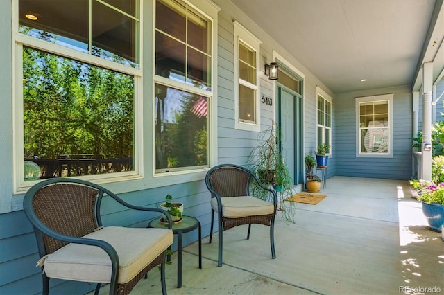 5463 Killen Ave, Castle Rock, CO 80104 - view of covered porch
