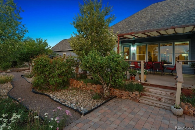 5463 Killen Ave, Castle Rock, CO 80104 - back of house with roof with shingles and a deck