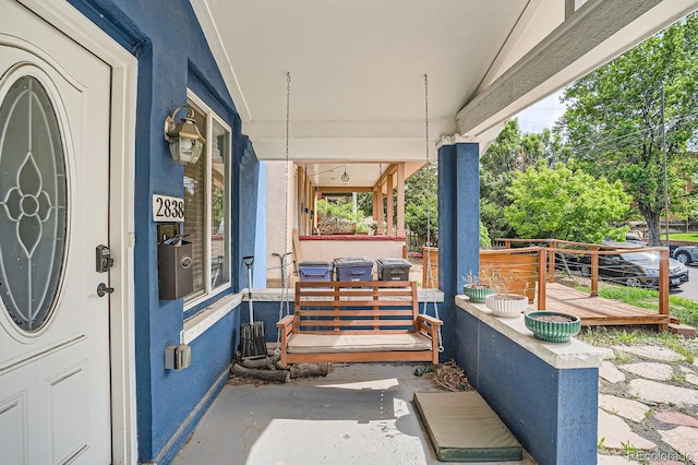 2838 Decatur St, Denver, CO 80211 - porch featuring area for grilling