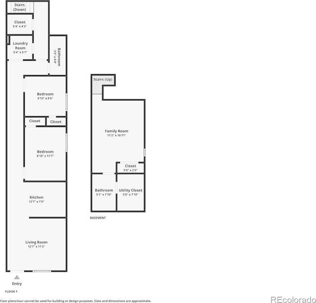 2838 Decatur St, Denver, CO 80211 - room layout