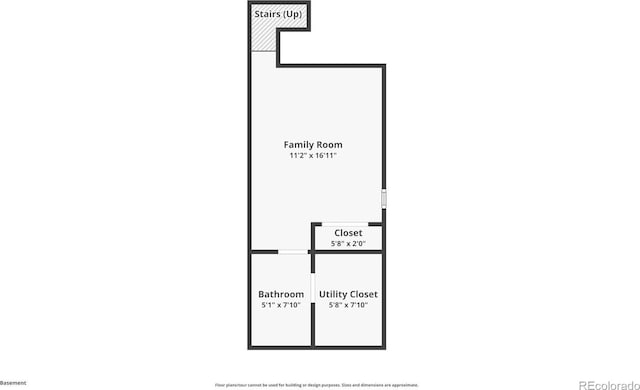 2838 Decatur St, Denver, CO 80211 - property floor plan