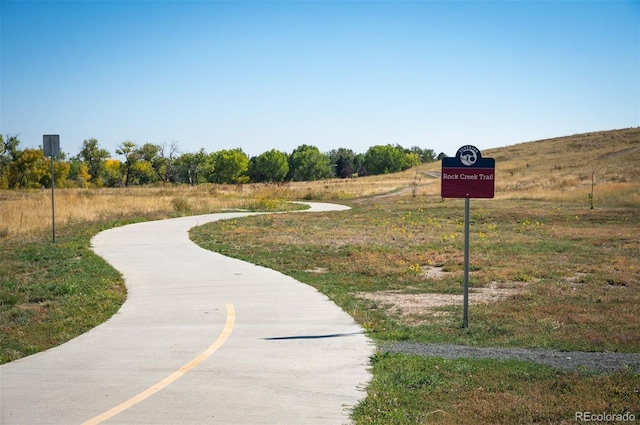 view of property's community