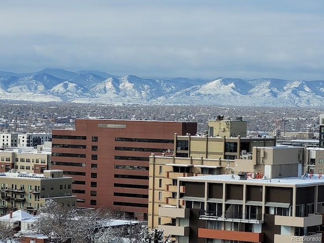 view of mountain feature