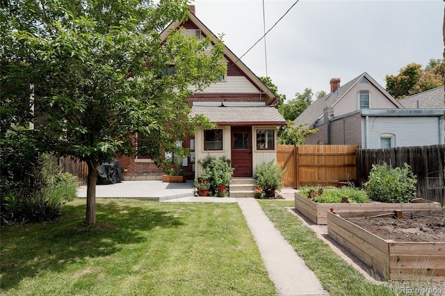461 S Sherman St, Denver, CO 80209 - view of yard with a vegetable garden and entry steps
