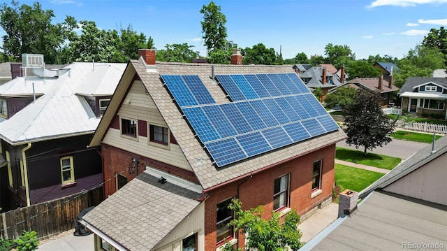 461 S Sherman St, Denver, CO 80209 - aerial perspective of suburban area