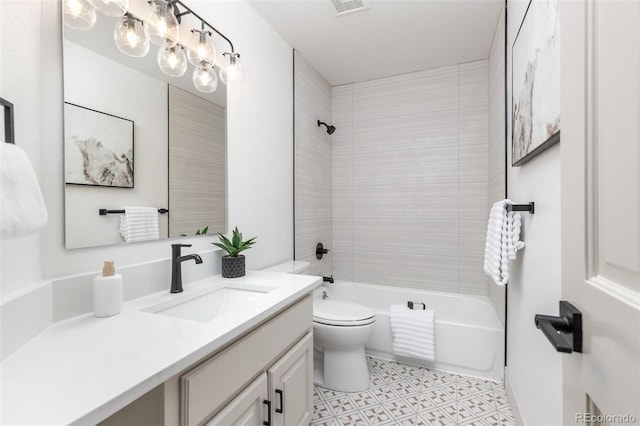 5814 Cole Way, Arvada, CO 80004 - bathroom with vanity and tub / shower combination