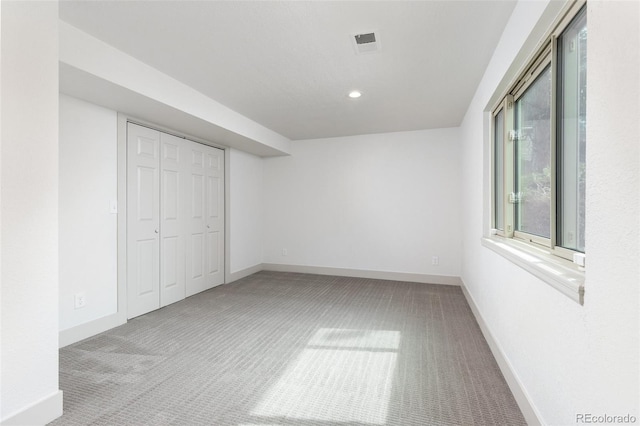 5814 Cole Way, Arvada, CO 80004 - unfurnished bedroom featuring carpet flooring, recessed lighting, and a closet
