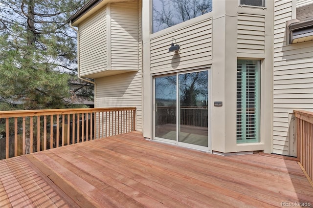 5814 Cole Way, Arvada, CO 80004 - view of wooden deck