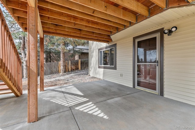 5814 Cole Way, Arvada, CO 80004 - view of patio / terrace with stairway