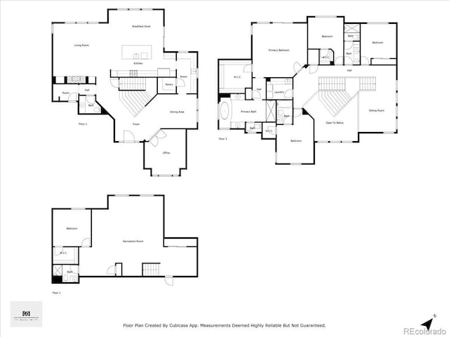 3745 Spanish Oaks Trl, Castle Rock, CO 80108 - view of room layout