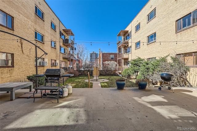 surrounding community featuring a patio