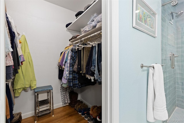 15000 W 29th Ave, Golden, CO 80401 - walk in closet with wood finished floors
