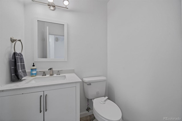 4246 S Granby St Unit B, Aurora, CO 80014 - half bath featuring vanity and toilet