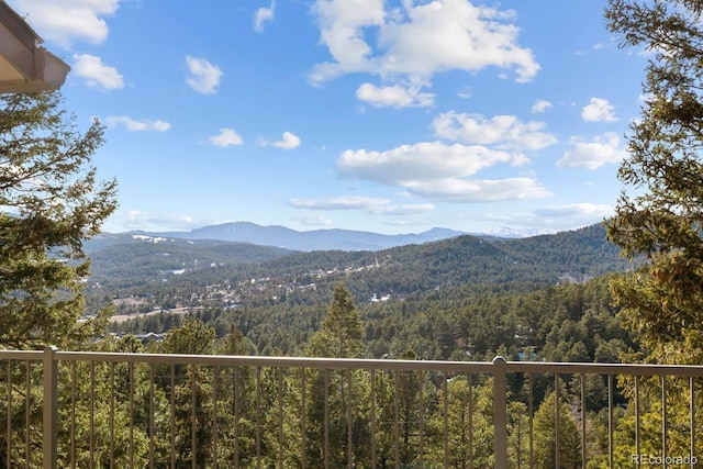 6530 Ridgeview Dr, Morrison, CO 80465 - mountain view featuring a forest