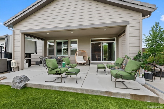 5608 Raintree Dr, Parker, CO 80134 - rear view of house featuring a patio
