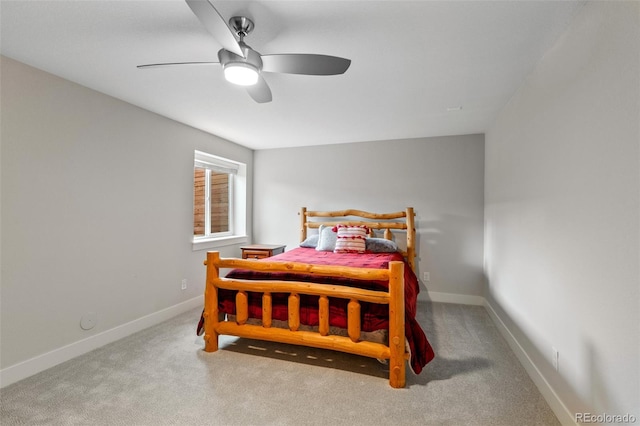 5608 Raintree Dr, Parker, CO 80134 - carpeted bedroom with baseboards and a ceiling fan