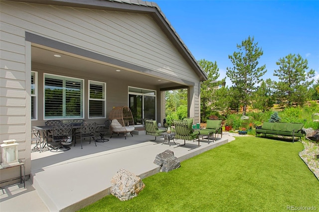 5608 Raintree Dr, Parker, CO 80134 - view of patio / terrace