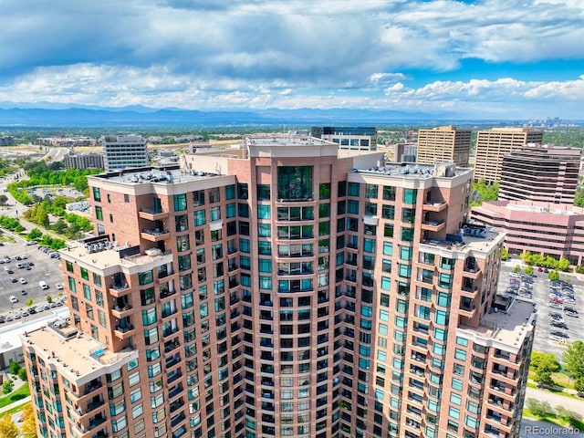 city view featuring a mountain view