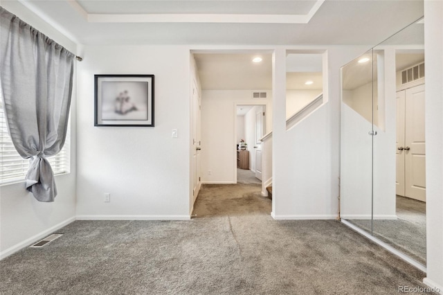 19047 Randolph Pl, Denver, CO 80249 - unfurnished bedroom featuring baseboards, carpet flooring, and visible vents