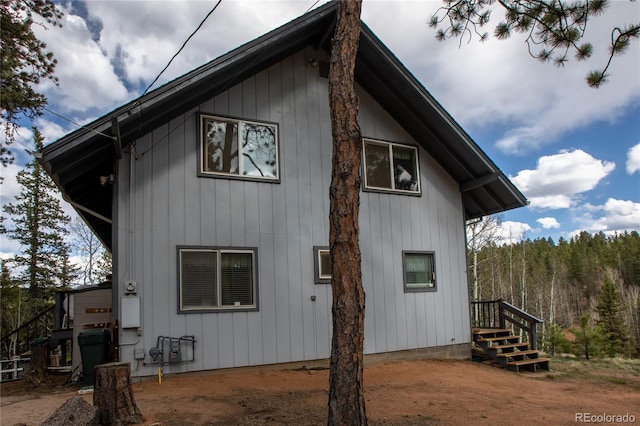 view of rear view of house