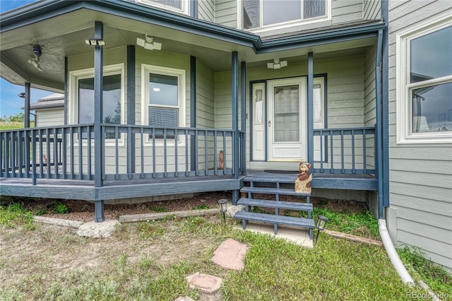 43793 Buckskin Rd, Parker, CO 80138 - doorway to property featuring covered porch