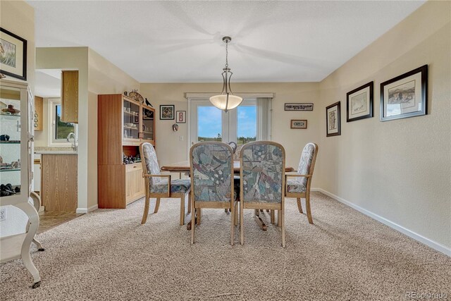 43793 Buckskin Rd, Parker, CO 80138 - dining space featuring light carpet