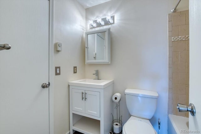 6007 Yarrow St Unit D, Arvada, CO 80004 - bathroom with vanity and tub / shower combination