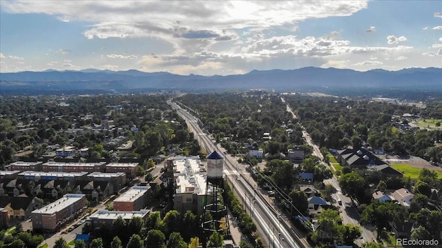 6007 Yarrow St Unit D, Arvada, CO 80004 - bird's eye view of mountains
