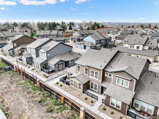 11524 Dewey St, Parker, CO 80138 - bird's eye view featuring a residential view