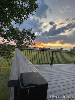 46531 Sundance Trl, Parker, CO 80138 - view of wooden terrace