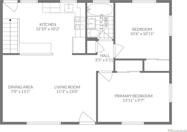 6046 Vrain St, Arvada, CO 80003 - property floor plan
