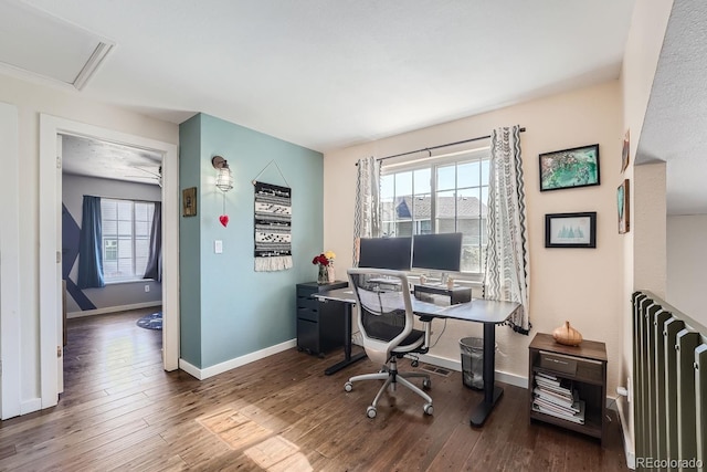 10440 W 83rd Ave, Arvada, CO 80005 - office space featuring plenty of natural light, baseboards, and hardwood / wood-style floors