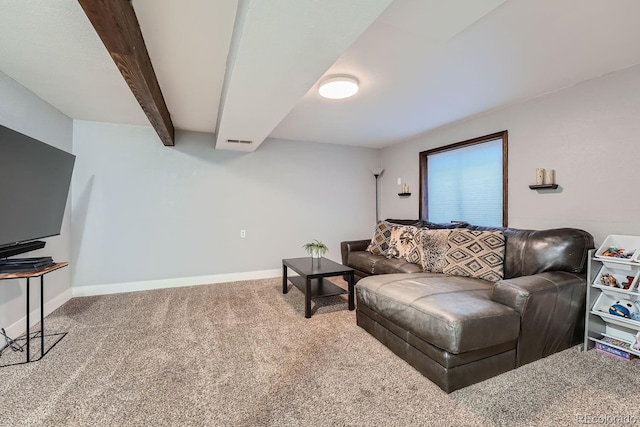 10440 W 83rd Ave, Arvada, CO 80005 - living area featuring carpet floors, baseboards, and visible vents