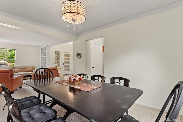 7951 S Webster Way, Littleton, CO 80128 - dining space with a chandelier and carpet flooring