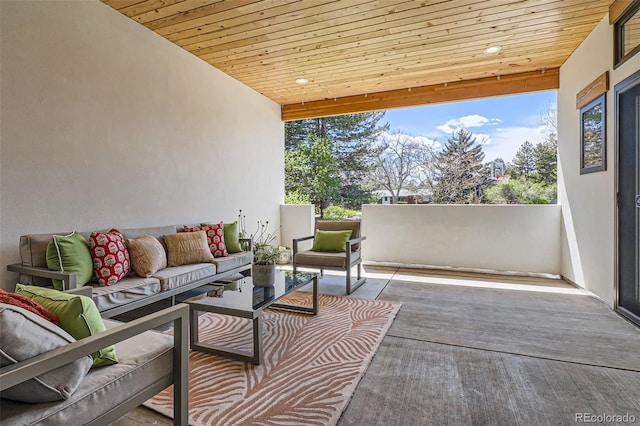 6102 S Aberdeen St, Littleton, CO 80120 - view of patio / terrace with an outdoor living space