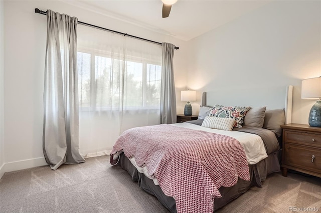 6102 S Aberdeen St, Littleton, CO 80120 - carpeted bedroom with baseboards and a ceiling fan