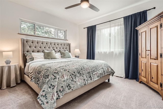 6102 S Aberdeen St, Littleton, CO 80120 - bedroom featuring light carpet and ceiling fan