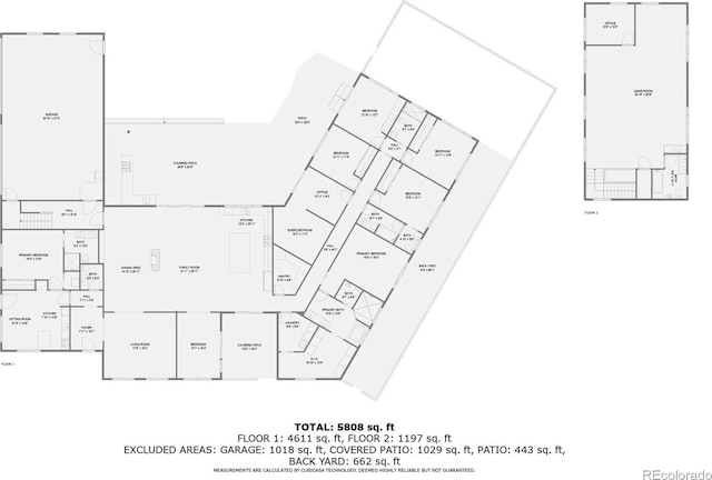 6102 S Aberdeen St, Littleton, CO 80120 - floor plan / room layout